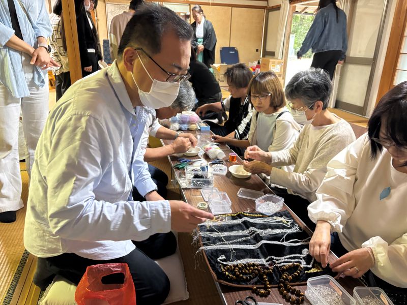 作り方を教えてくださる先生